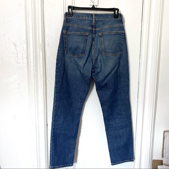 Everlane The High Rise Straight Jean - Picture 6 of 7